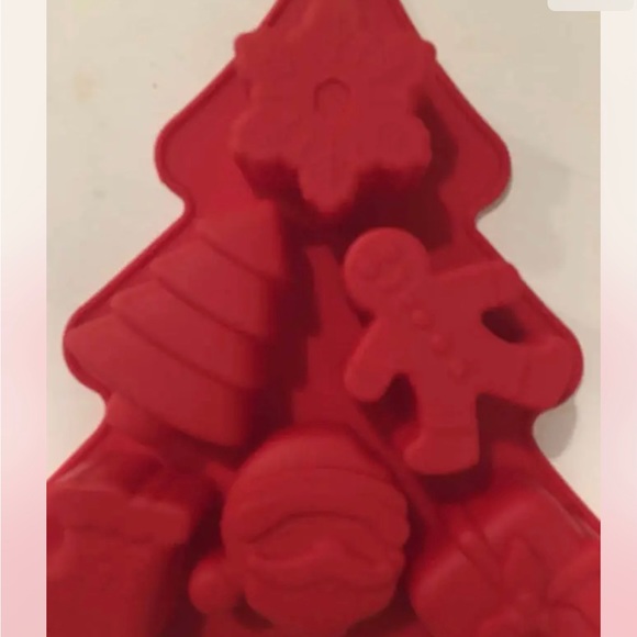 Balsam & Fir Trading Co Christmas Silicone Cakelet Pan New - Picture 3 of 3